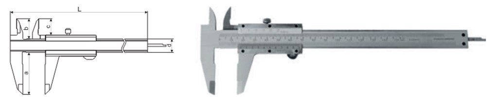 PLD C100-0105 Mekanik Kumpas 0,05 mm  Hassasiyetli -1