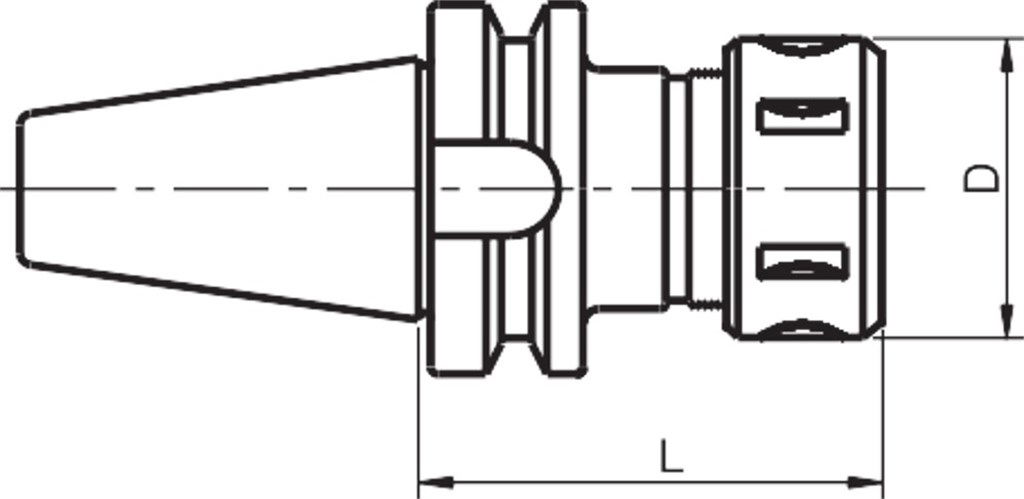 BT40.ER16.100 BT PENS BAŞLIĞI (DIN 6499/ ISO 15488)-1