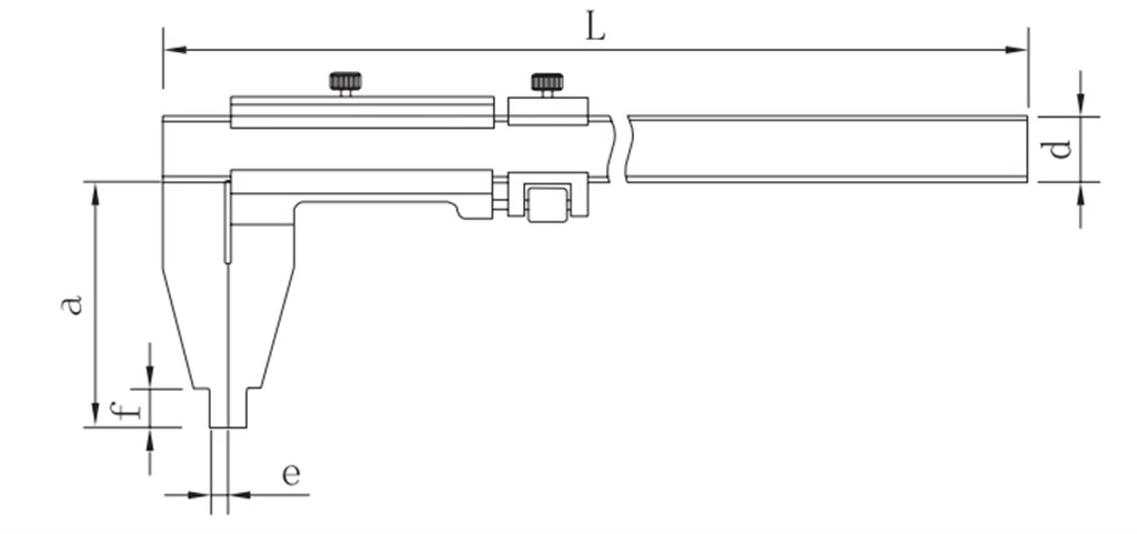 ASIMETO 0-800 mm AĞIR İŞ MEKANİK KUMPAS-1