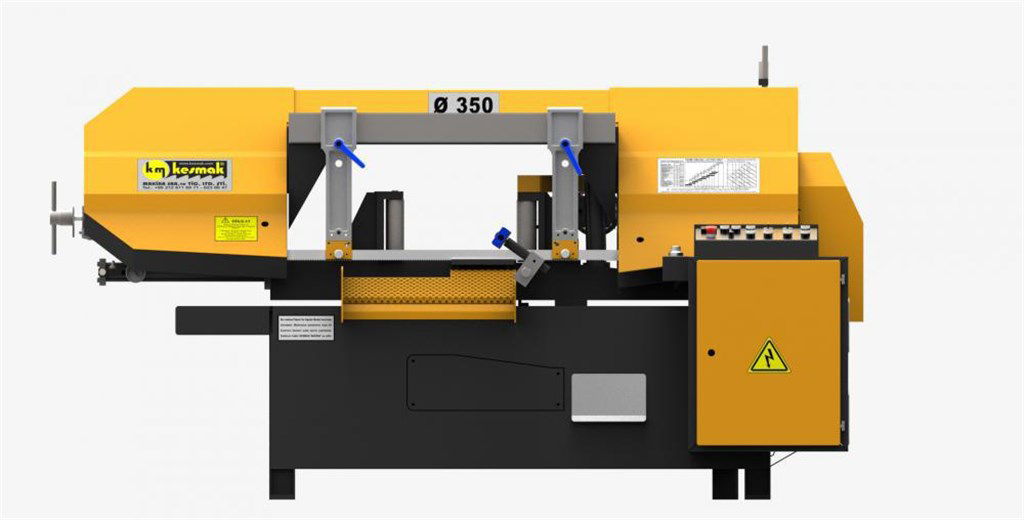 KESMAK KMO 350 Tam Otomatik Mafsallı Şerit Testere-1