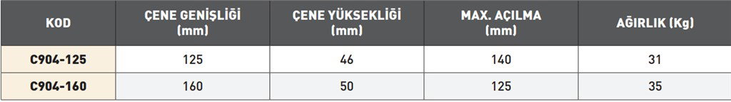 KRASNIC 2 AÇILI MENGENE C904-160-1