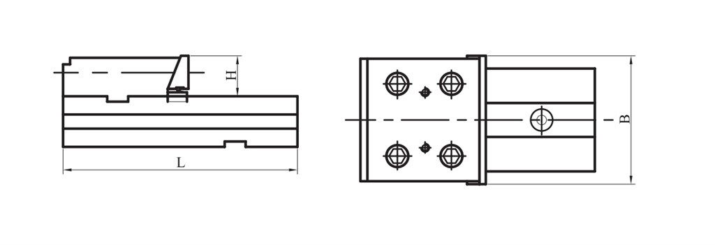HASSAS TEZGAH MENGENESi SABİT ÇENE NO :2 C970M-175II-1