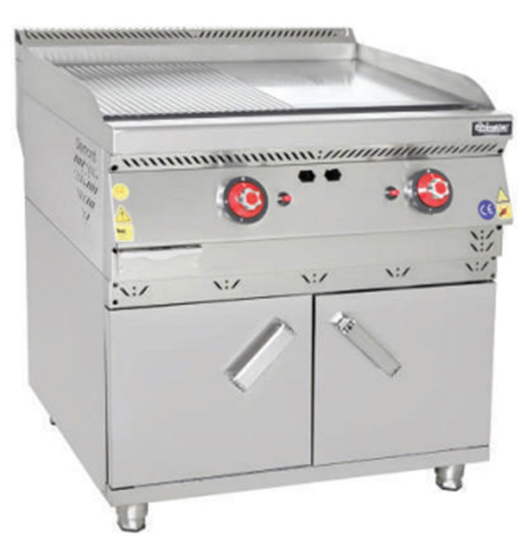 HİMAKSAN HMK-DIGD 878 700 Serisi DÜZ PLEYT GAZLI IZGARA