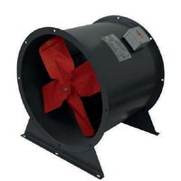 4 KANATLI AKSİYEL KOVANLI METAL PERVANELİ FAN 25000 m³/h