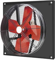 4 KANATLI METAL PERVANE KARE KASALI FAN 5000 m³/h