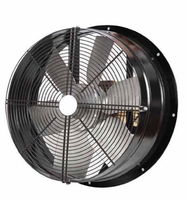 HARICI MOTORLU 6 KANATLI YUVARLAK AKSİYEL FAN 37000 m³/h