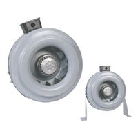 GERİYE EĞİMLİ SEYREK KANATLI DAİRESEL KANAL FAN 1750 m³/h