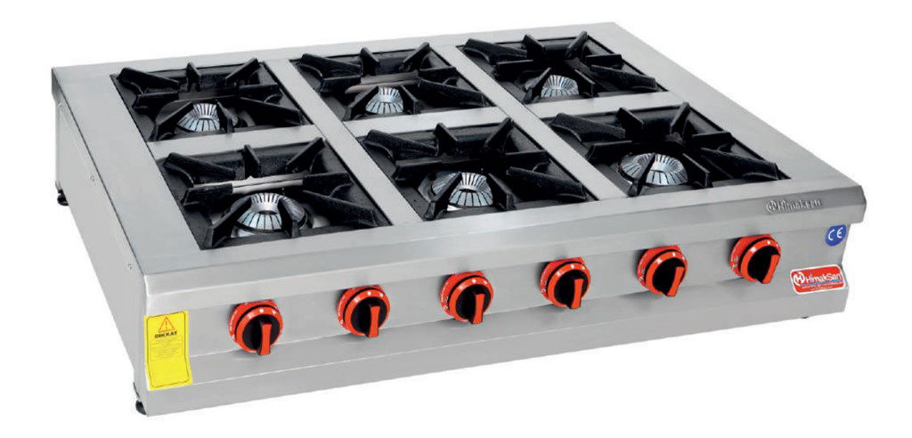 HİMAKSAN GAZLI SET ÜSTÜ OCAK HMK-SOG 1280