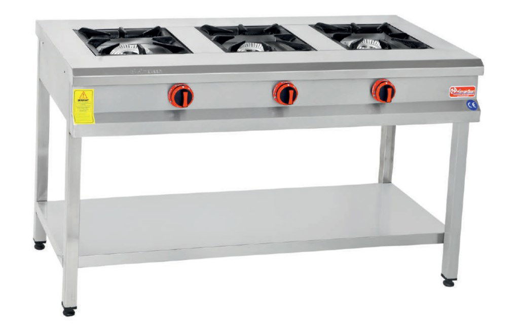 HİMAKSAN TABAN RAFLI GAZLI OCAK HMK-TBOG 1350