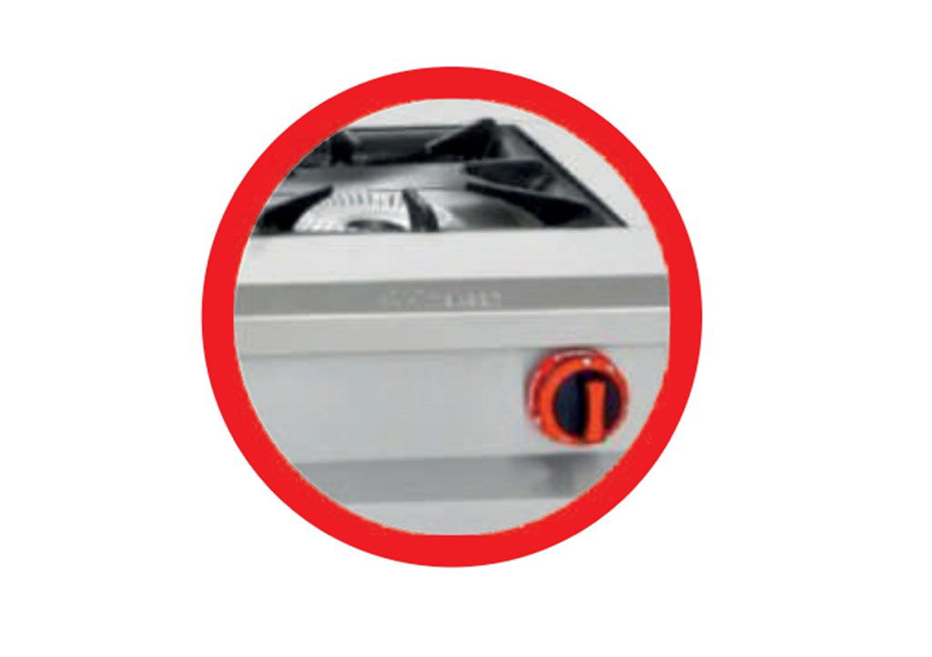 HİMAKSAN TABAN RAFLI GAZLI OCAK HMK-TBOG 1350-1