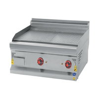 CSA INOX 2400 cm² Set Üstü Elektrikli Tam Kanallı Izgara