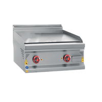 CSA INOX 4000 cm² Elektrikli Düz Pleyt Izgara KROM PLEYT