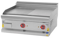 CSA INOX 4000 cm² Set Üstü Elektrikli Yarı Kanallı Izgara