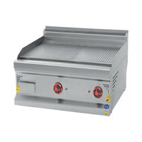 CSA INOX 4000 cm² Set Üstü Elektrikli Tam Kanallı Izgara