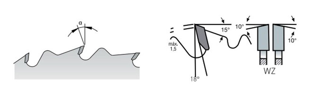 BG Elmas Uçlu Atlamalı Ahşap Testere ø400*4,00 mm-36 Diş BG Elmas Uçlu Atlamalı Ahşap Testere ø400*4,00 mm-36 Diş-3