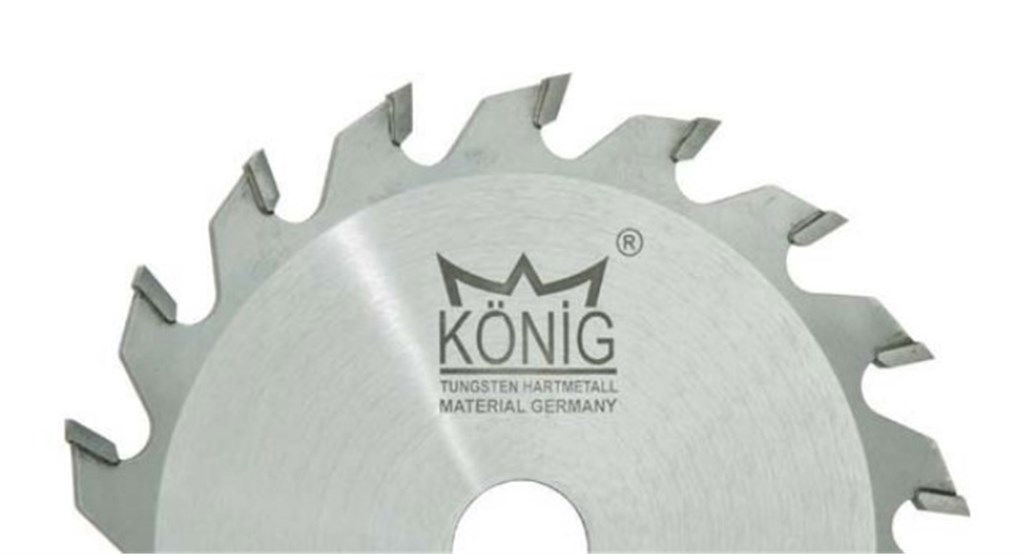 KNL Elmas Ahşap Daire Testere ø180*10,0 mm-18 Diş