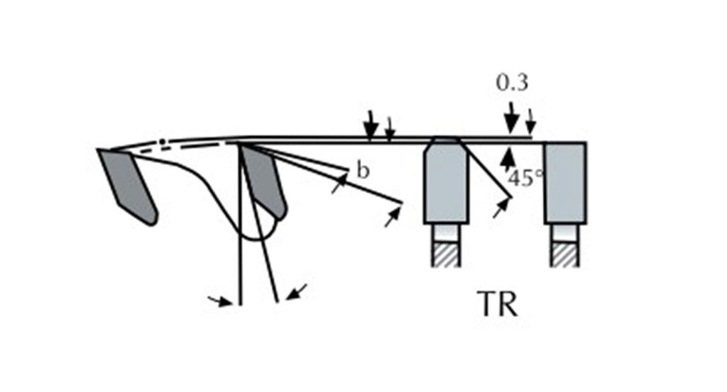 TRF Elmas Uçlu Hassas Kesim Testeresi ø350*3,60 mm-84 Diş-2