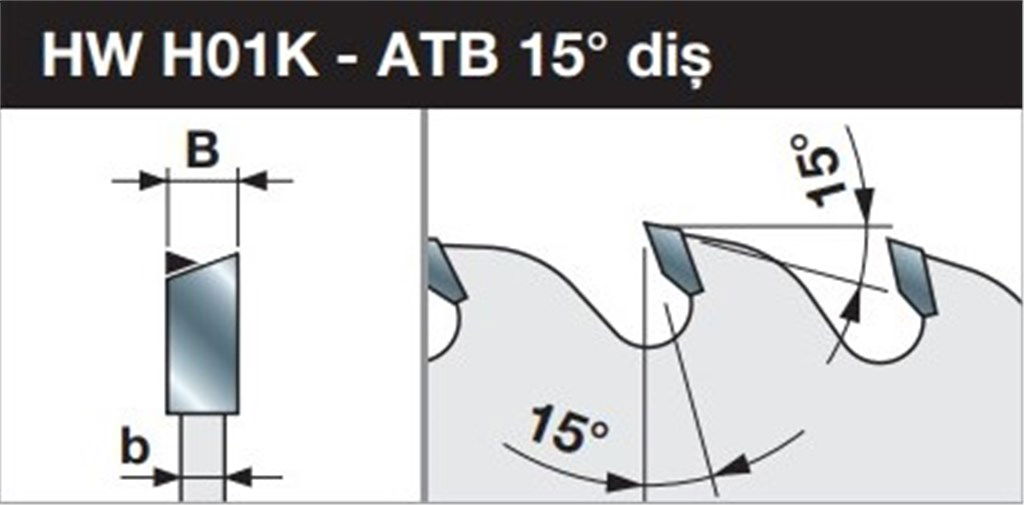 LU1H İnce Ağaç Kesim Testeresi ø350*3,0*30 mm-84 Diş-2