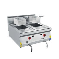 CSA INOX Set Üstü Edge LPG Tüplü Fritöz
