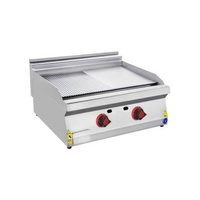 CSA INOX Set Üstü LPG Tüplü Yarı Kanallı Izgara