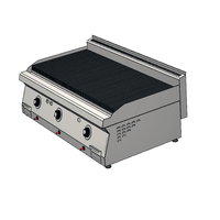 CSA INOX Set Üstü Doğalgazlı Lavataş Izgara