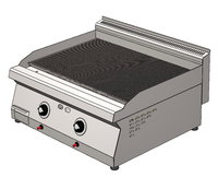 CSA INOX Set Üstü LPG Tüplü Tam Kanallı Izgara