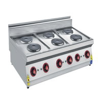 CSA INOX Seri Set Üstü Altı Gözlü Elektrikli Ocak