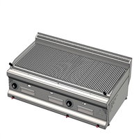 CSA INOX Set Üstü LPG Tüplü Sulu Balıksırtı Izgara