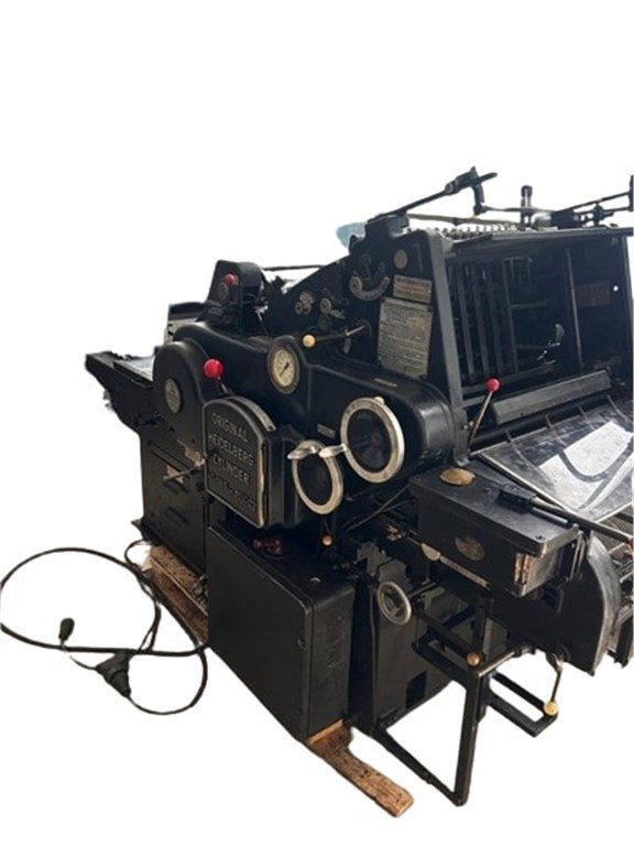 HEIDELBERG 40X58,5 115 ARMA CYLINDER BASKI MAKİNESİ HEIDELBERG 40X58,5 115 ARMA CYLINDER BASKI MAKİNESİ-2