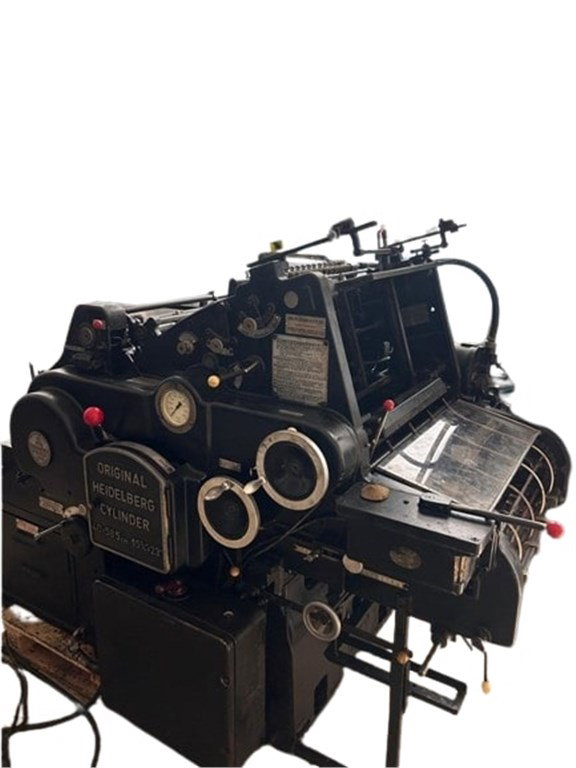HEIDELBERG 40X58,5 115 ARMA CYLINDER BASKI MAKİNESİ HEIDELBERG 40X58,5 115 ARMA CYLINDER BASKI MAKİNESİ-7