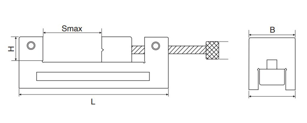 KRASNİC 155 mm VİDALI HASSAS FREZE MENGENESİ-1