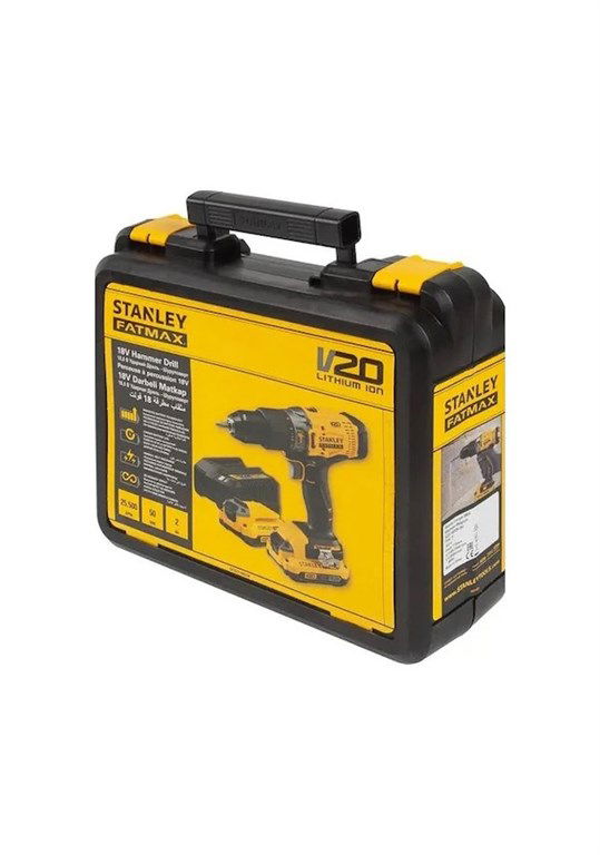 STANLEY FATMAX SCD718D2K ÇİFT AKÜLÜ DARBELİ MATKAP-1