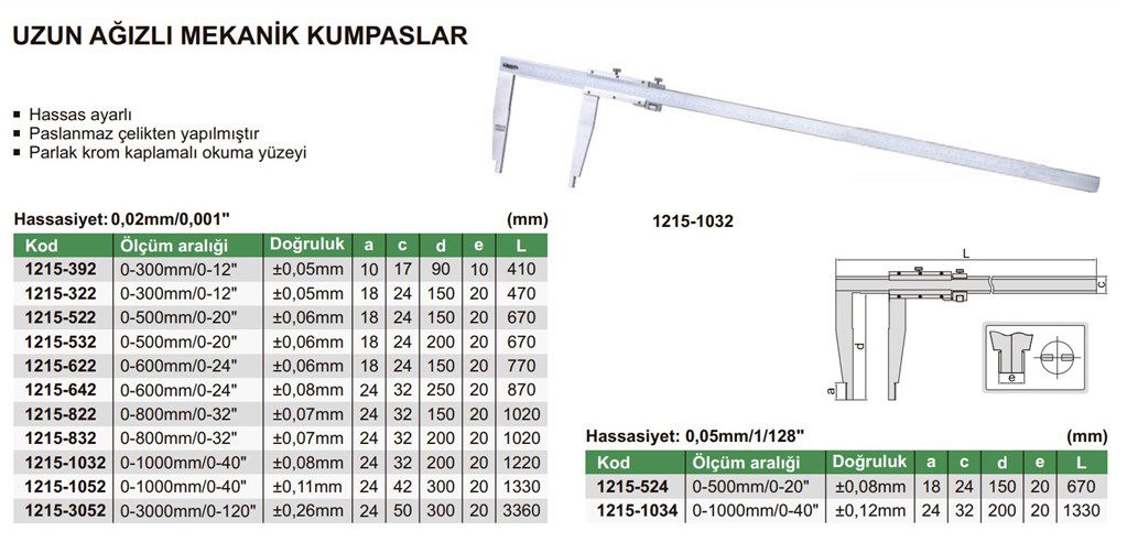 1215-392 Mekanik Kumpas (Tek Çeneli) Çene Boyu: 90 mm-1