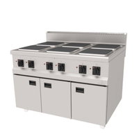 CSA İNOX Elektrikli 6 lı Ocak Alt Dolaplı