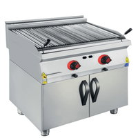 CSA İNOX Dolaplı Doğalgazlı Lavataş Balıksırtı Izgara