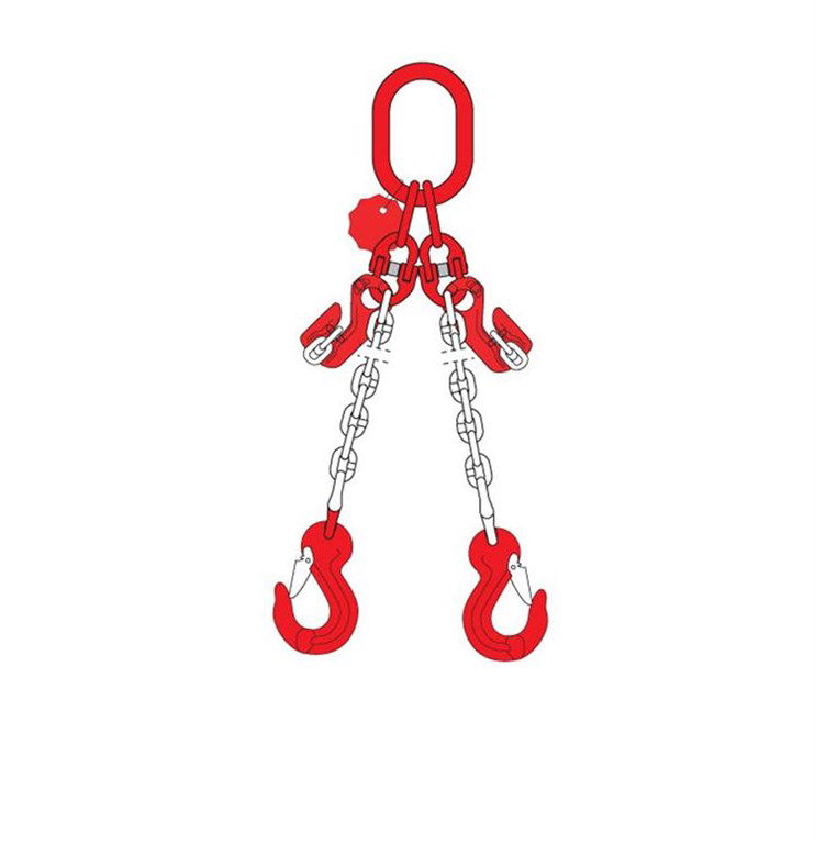 NETLİFT NL-CRF 4250 KG KISALTMA KANCALI İKİ BACAKLI 0- 45°ZİNCİR SAPAN