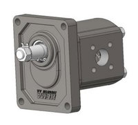 1CP-2P1 Hidrolik Dişli Pompa Sol Dönüş-19 cm³/dev