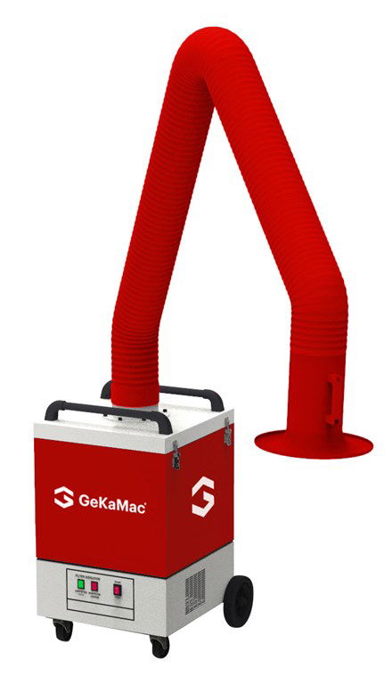 MM1 ECO MOBİL TEK KOLLU FİLTRELİ DUMAN EMME ÜNİTESİ