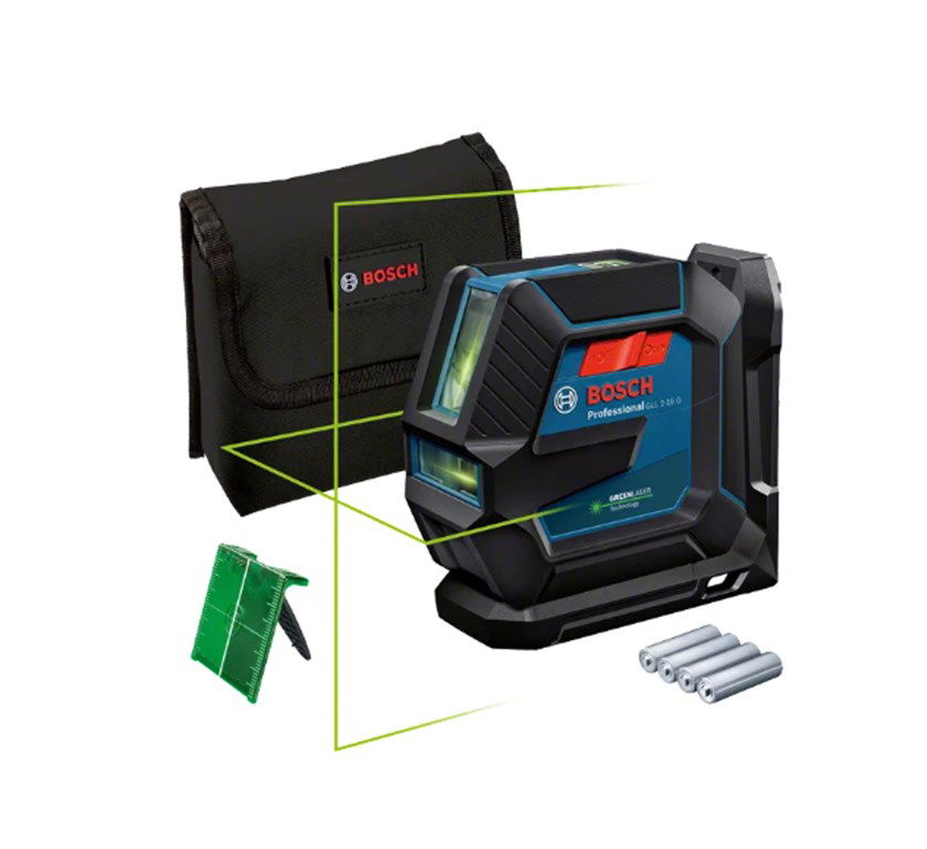 BOSCH GLL 2-15 G PROFESSİONAL ÇİZGİ LAZERİ