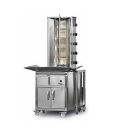 PİMAK ARABALI DÖNER MAKİNESİ 5 RADYANLI GAZLI D08/M077-X5