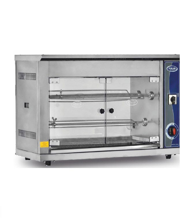 PİMAK M002-E ELEKTRİKLİ SETÜSTÜ PİLİÇ ÇEVİRME MAKİNESİ