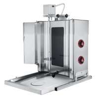 Elektrikli 2 Radyan Üstten Motorlu Döner Ocağı
