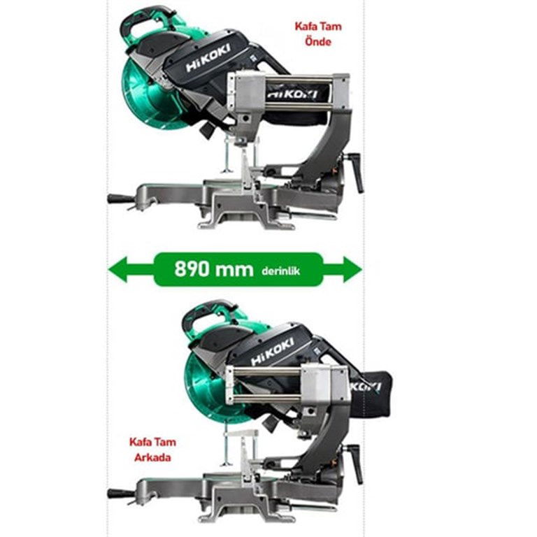 C12RSH2 305 MM / 1520 W RAYLI GÖNYE KESME TESTERE-1