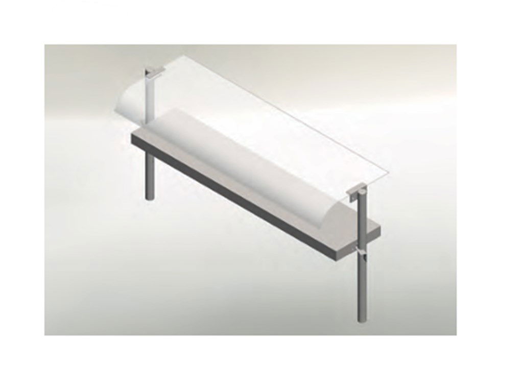 ÖZTİRYAKİLER KLASİK SERVİS RAFI 1400*300*470