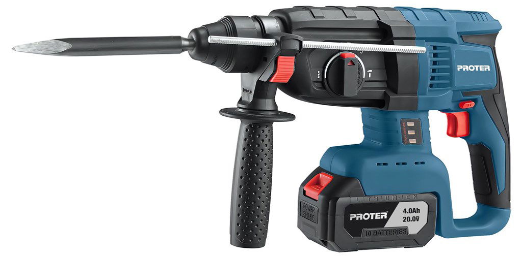 Proter PST 945 HD (Şarjlı Pnomatik Kırıcı - Delici) 20V