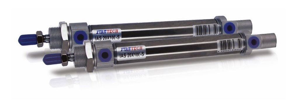 FİRETECH IAS SERİSİ Ø25 SIVAMA TİP MİNİ SİLİNDİR (ISO 6432)