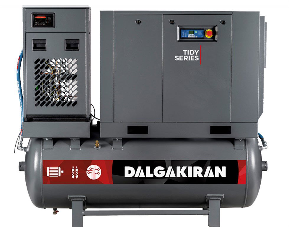 DALGAKIRAN TIDY 7-13 BAR 4 kW KOMPAKT KOMPRESÖR