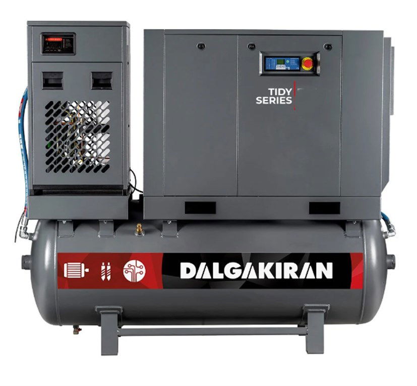 DALGAKIRAN F 15-7.5 BAR 15 kW KOMPAKT HAVA KOMPRESÖRÜ