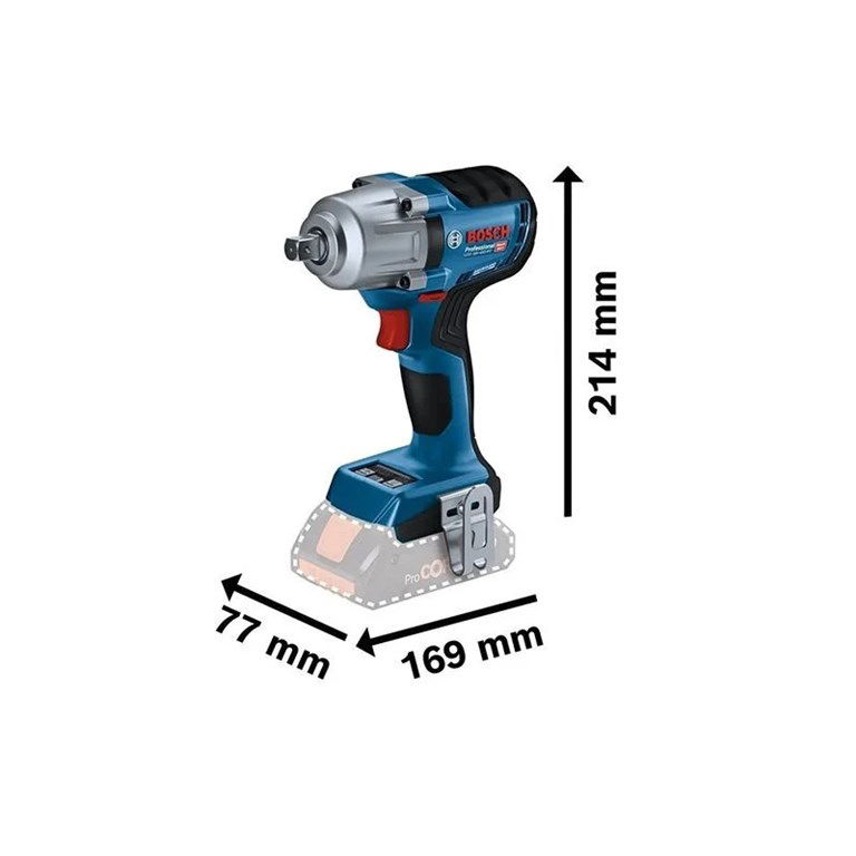 GDS 18V-450 PC ÇİFT AKÜLÜ 4 AH DARBELİ SOMUN SIKMA MAKİNESİ-1