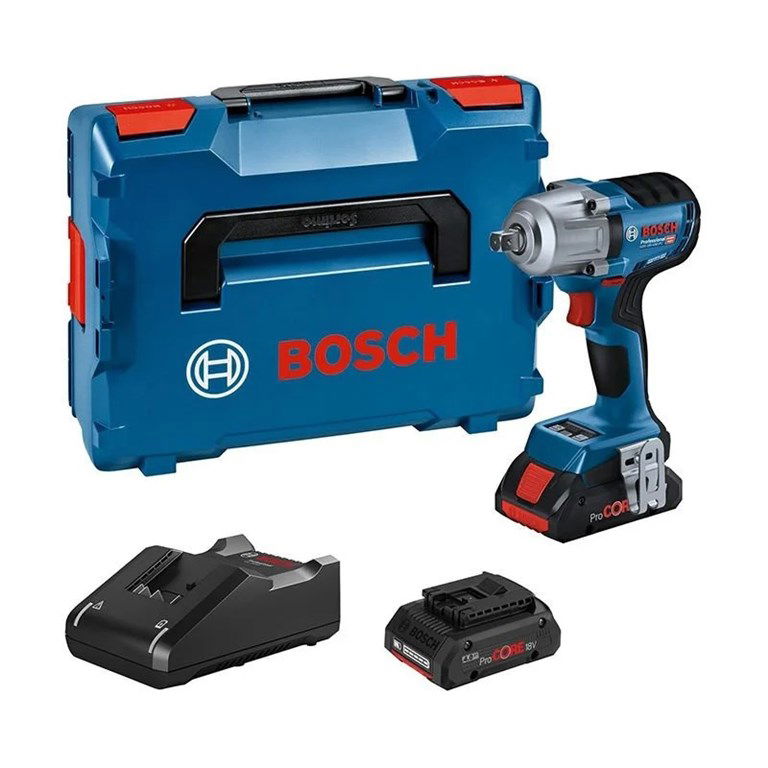 GDS 18V-450 PC ÇİFT AKÜLÜ 4 AH DARBELİ SOMUN SIKMA MAKİNESİ